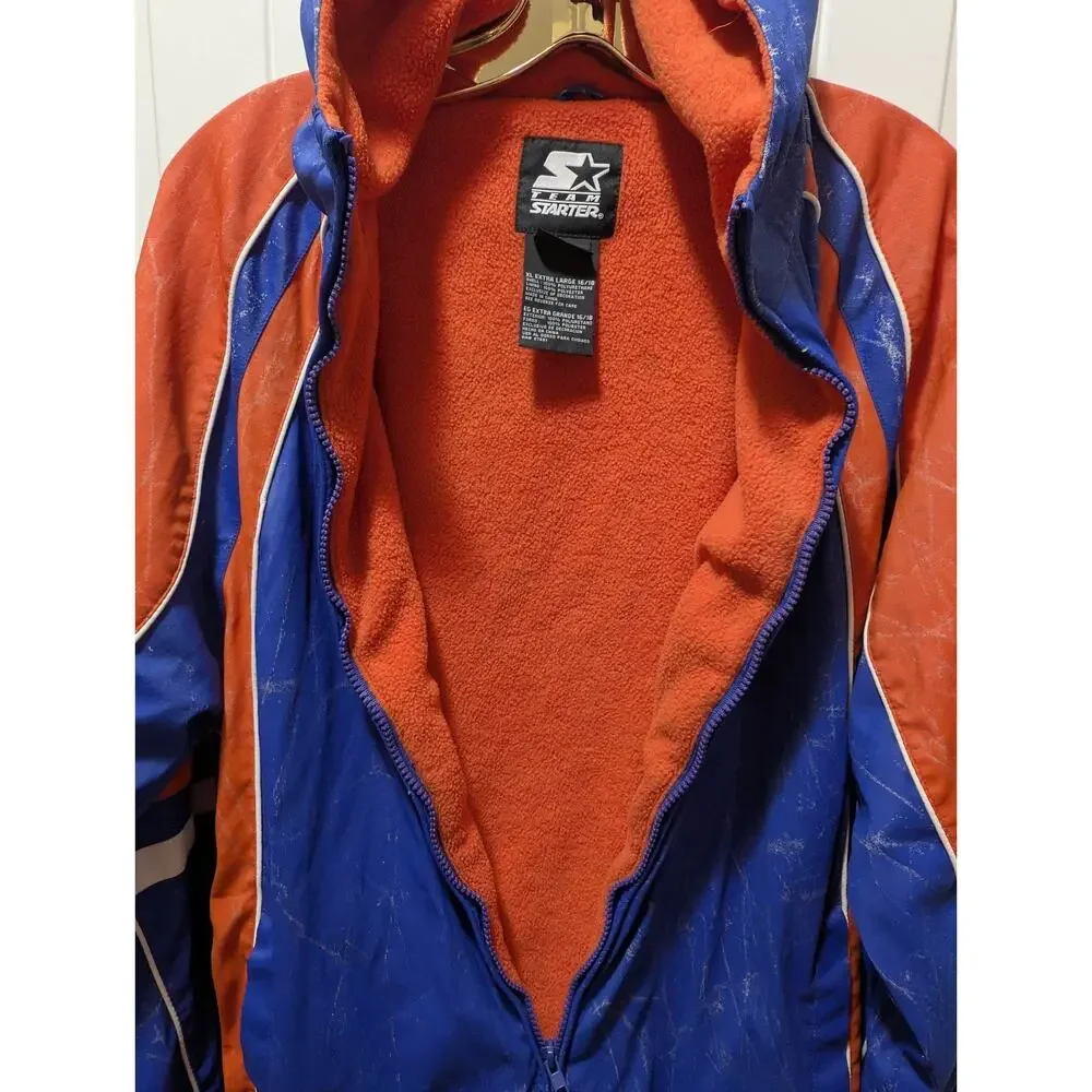 Vintage Starter Florida Gators Youth Jacket XL 16-18 Blue Orange Windbreaker
